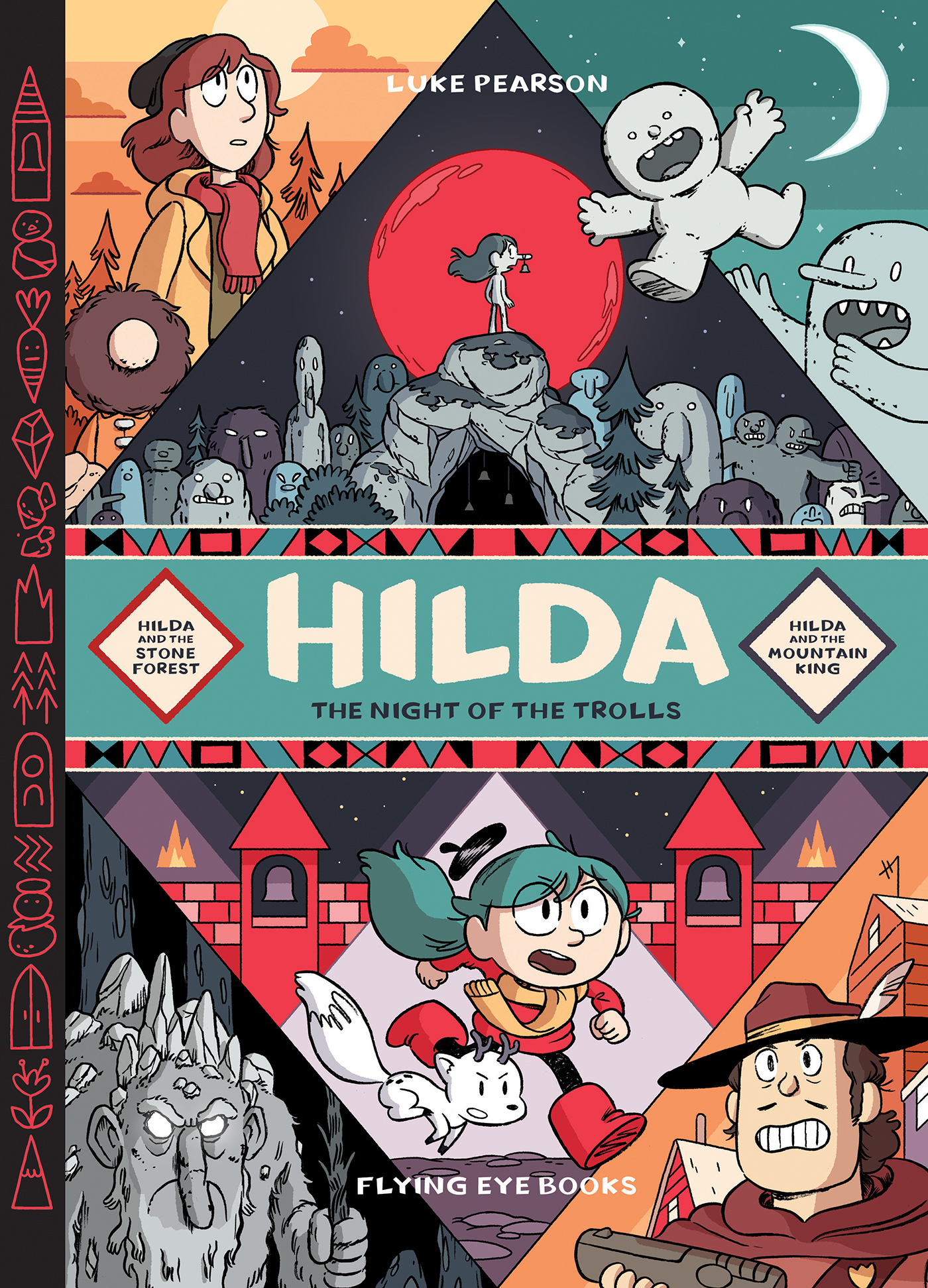 Hilda Night of the Trolls Hardcover (Hilda And The Stone Forest / Hilda And The Mountain King)