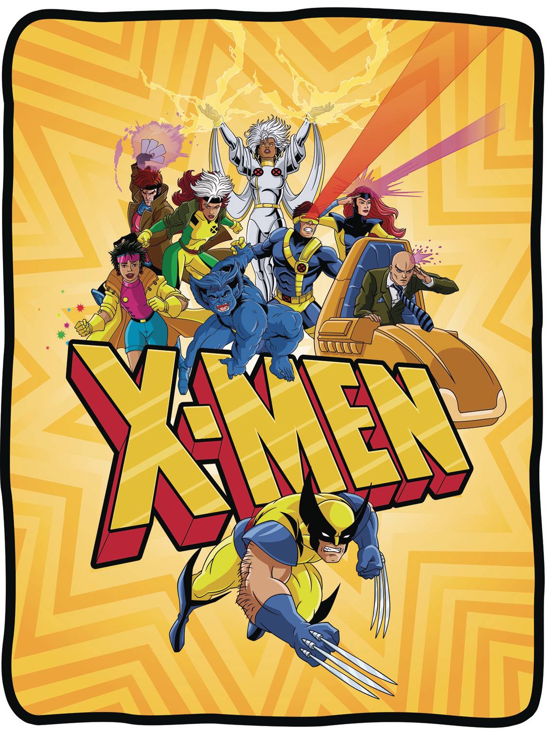 Marvel X-Men Group Fleece Blanket