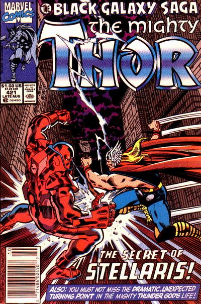 Thor #421 [Newsstand]-Fine (5.5 – 7)
