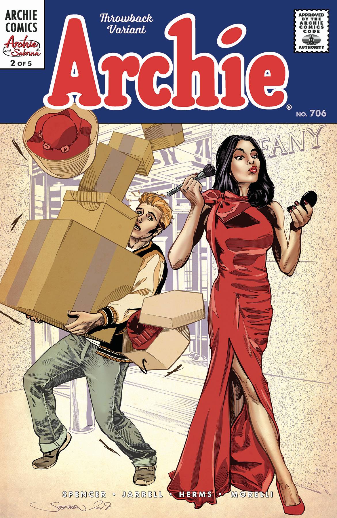 Archie #706 (Archie & Sabrina Part 2) Cover C Mooney