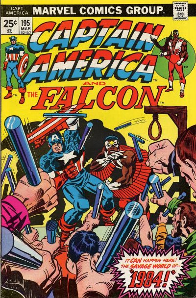 Captain America #195 [Regular Edition] - Vg- 3.5