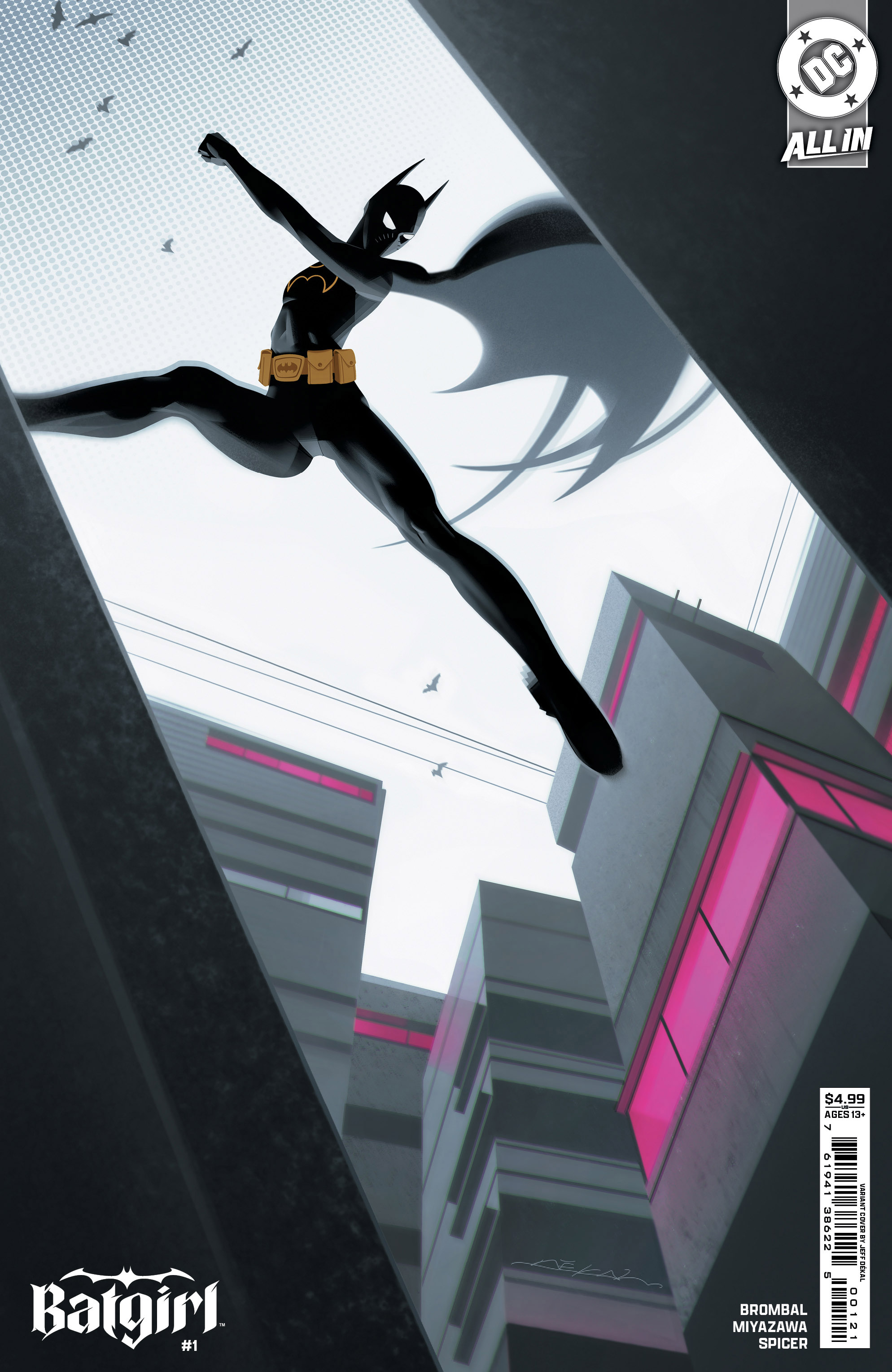 Batgirl #1 Cover B Jeff Dekal Card Stock Variant