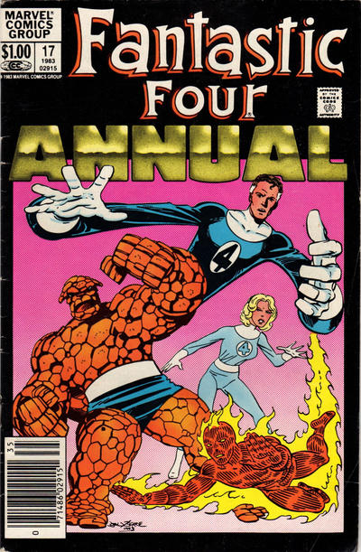 Fantastic Four Annual #17 [Newsstand]-Very Good (3.5 – 5)