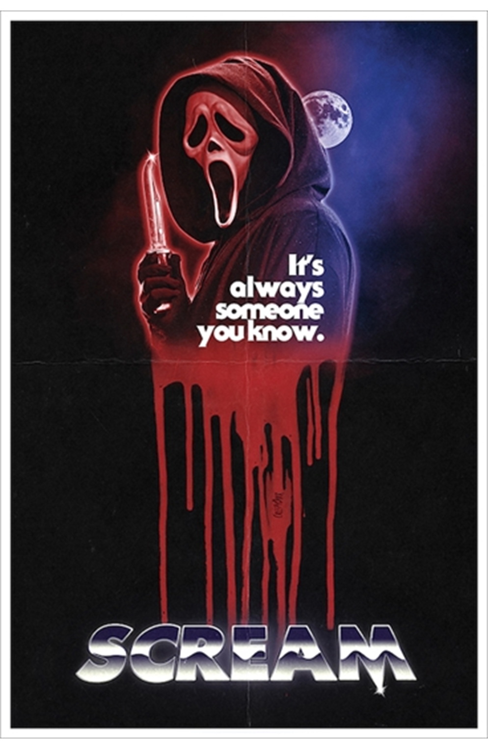 Scream Original Horror Movie Poster