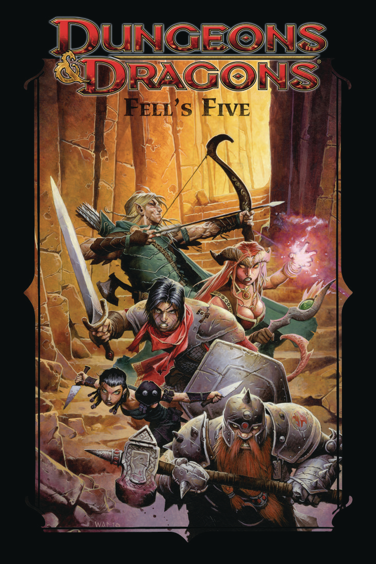 Dungeons & Dragons Fells Five Graphic Novel