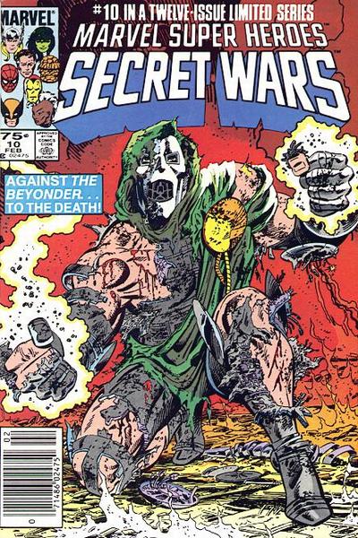 Marvel Super-Heroes Secret Wars #10 [Newsstand]-Near Mint (9.2 - 9.8)