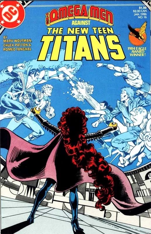 New Teen Titans (Volume 2) #16 January, 1986.