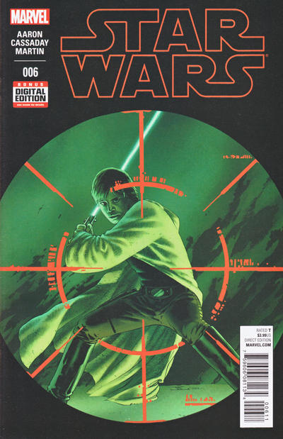 Star Wars #6-Very Fine (7.5 – 9) 1st Full Appearance of Sana Starros,  The Wife of Han Solo