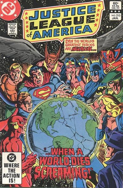 Justice League of America #210 [Direct]-Very Good (3.5 – 5)