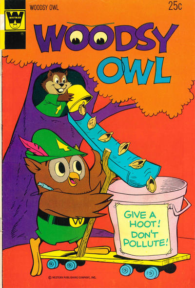 Woodsy Owl #4 [Whitman]-Fine (5.5 – 7)