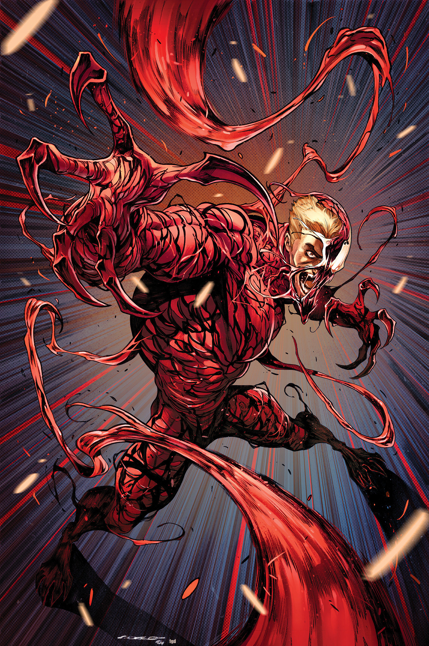 Eddie Brock: Carnage #1 Iban Coello Virgin Variant 1 for 100 Incentive