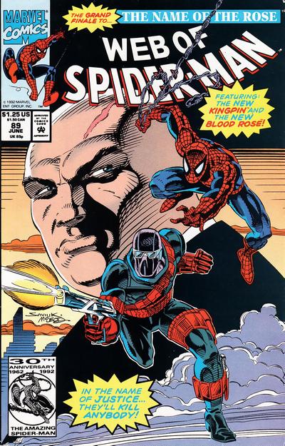Web of Spider-Man #89 [Direct](1985)-Near Mint (9.2 - 9.8)