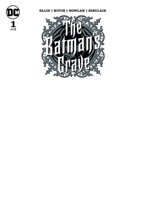 Batmans Grave #1 Blank Variant Edition (Of 12)