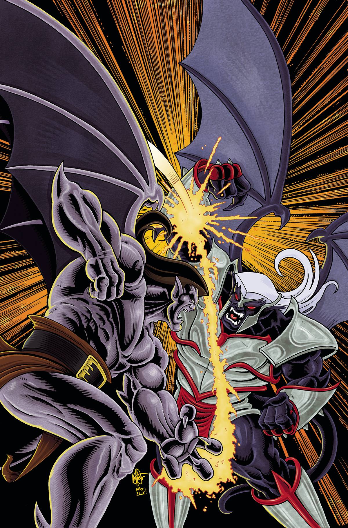 Gargoyles #6 Cover Y 1 for 10 Last Call Incentive Haeser Virgin