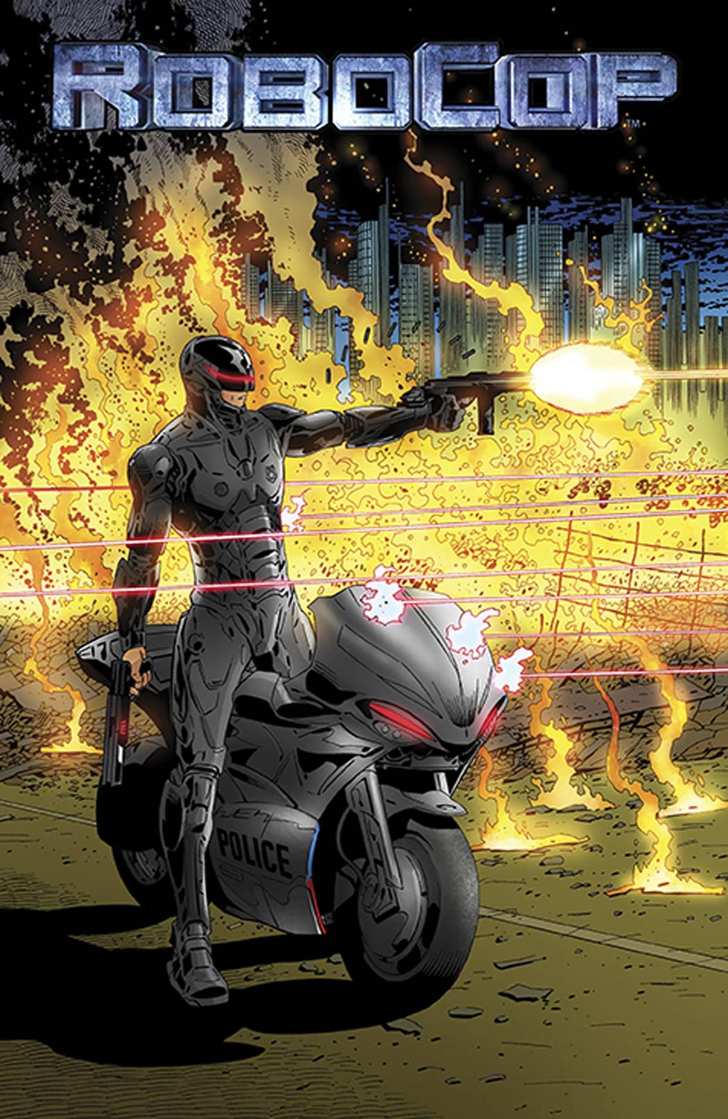 Robocop To Live And Die In Detroit One Shot