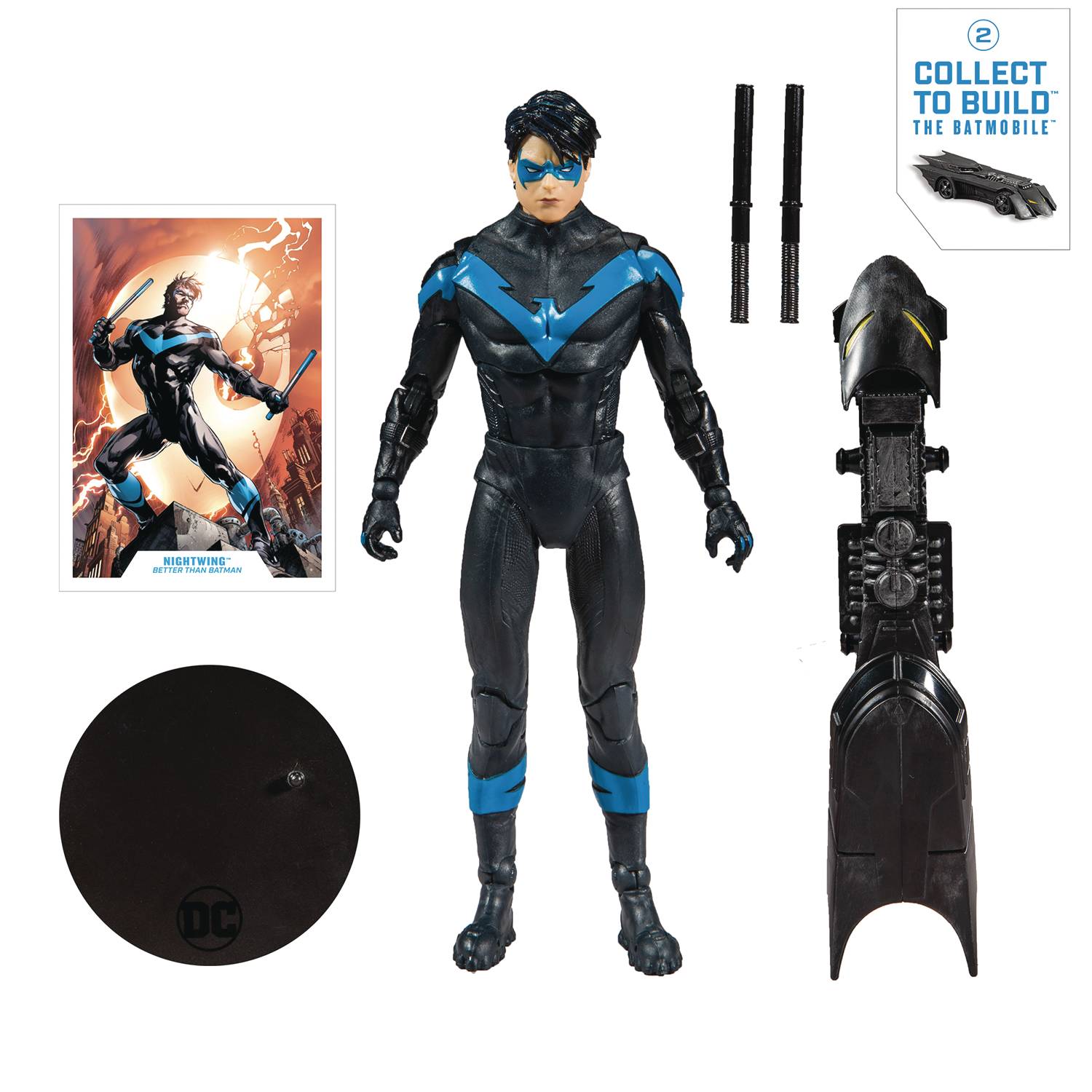 DC Collectors Multiverse 7 Inch Scale Wave 1 Action Figure Modern Nightwing