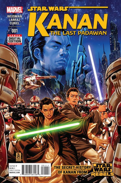 Kanan The Last Padawan #1 [Mark Brooks Cover]-Fine