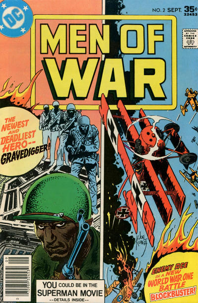 Men of War #2 (1977)-Very Fine (7.5 – 9)