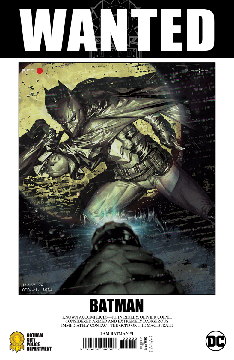 I Am Batman #1 Cover E 1 For 25 Incentive Kael Ngu Card Stock Variant