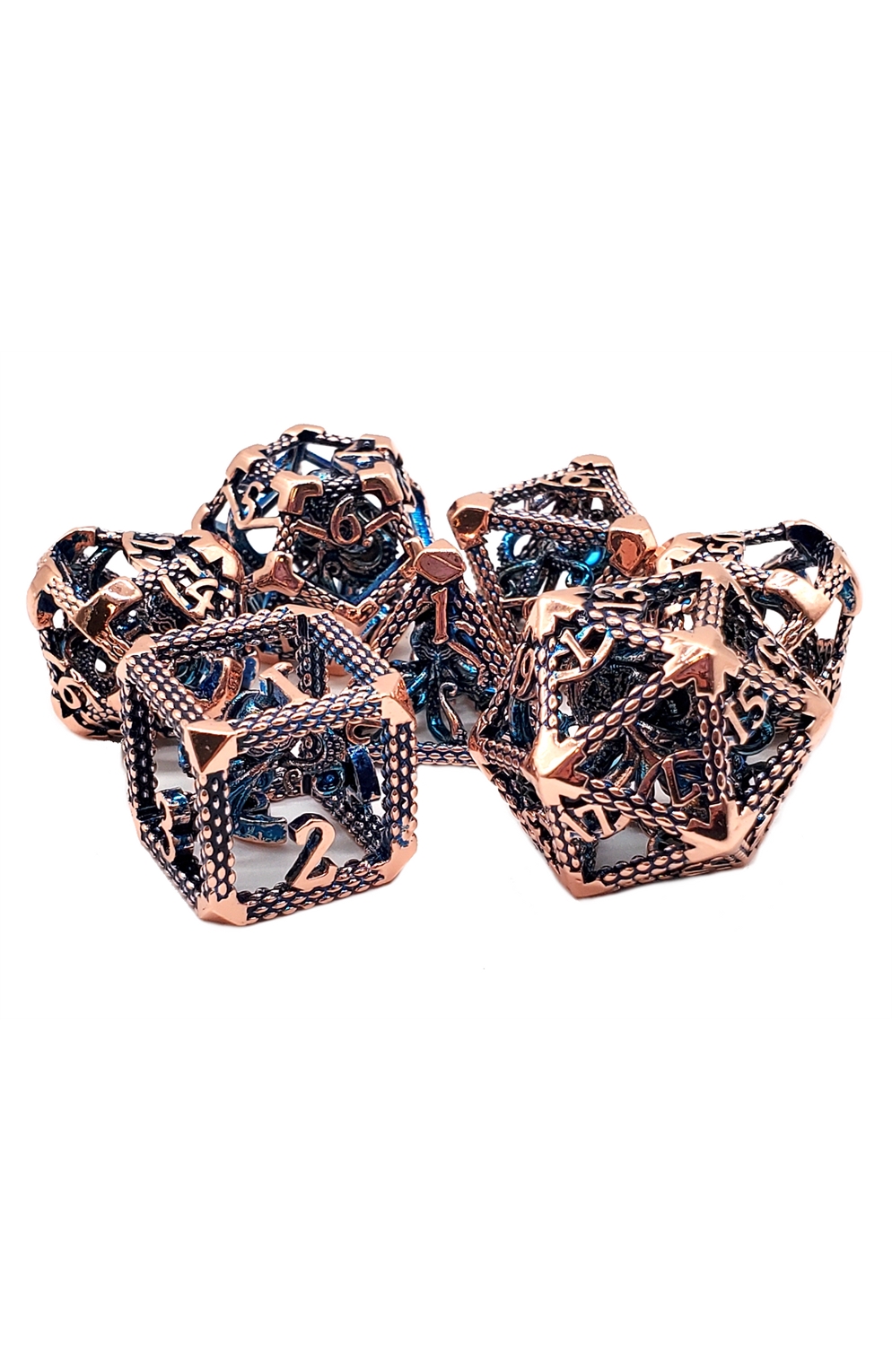 Hollow Dice: The Kraken: Copper With Blue