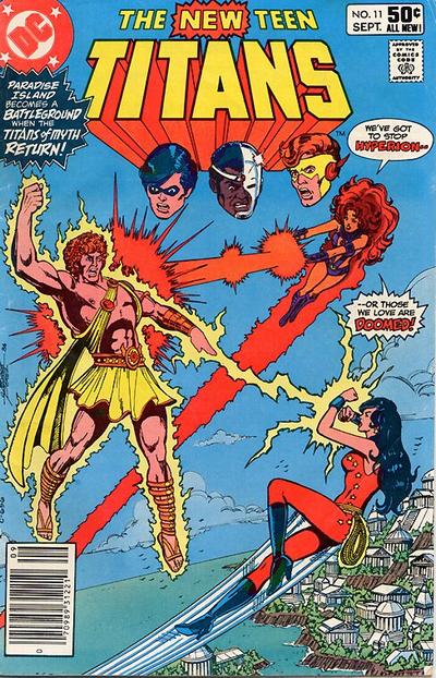 The New Teen Titans #11 [Newsstand](1980)-Very Fine (7.5 – 9)