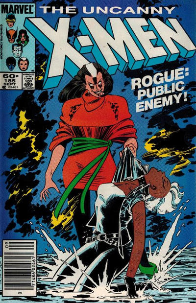 The Uncanny X-Men #185 [Newsstand]-Very Good (3.5 – 5)