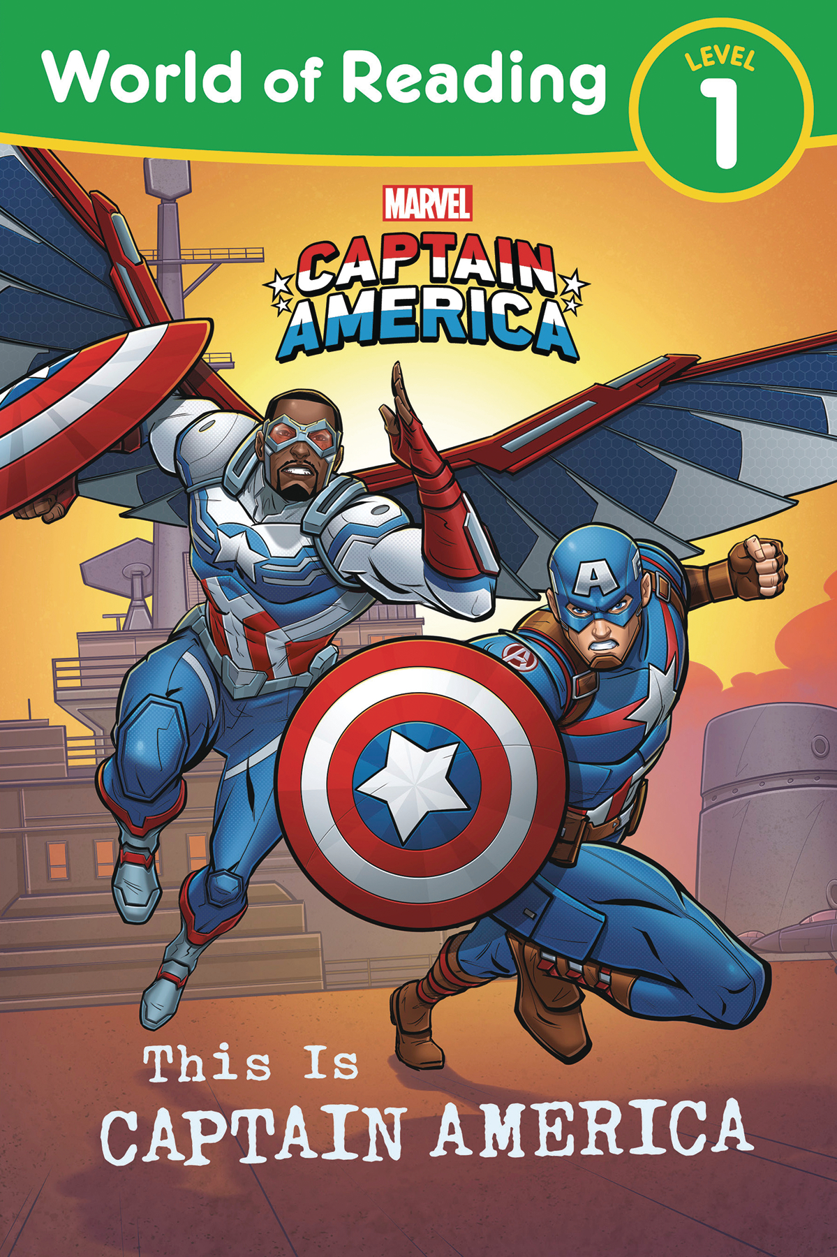World of Reading Level 1 This Is Captain America Soft Cover