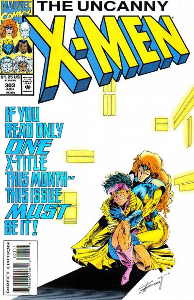 The Uncanny X-Men #303 [Direct Edition]-Fine (5.5 – 7) [Death of Magik]
