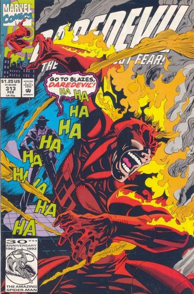 Daredevil #313 [Direct]-Very Fine