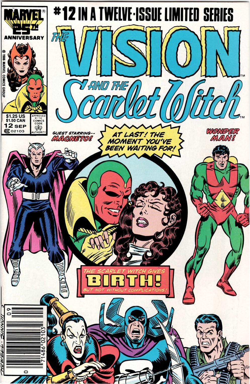 Vision And The Scarlet Witch #12 Newsstand Edition