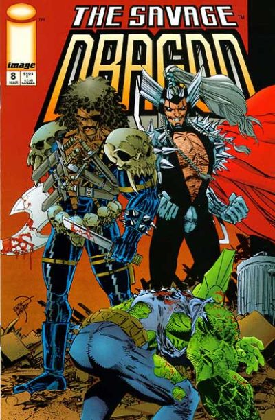 Savage Dragon #8 [Direct]-Very Fine (7.5 – 9)