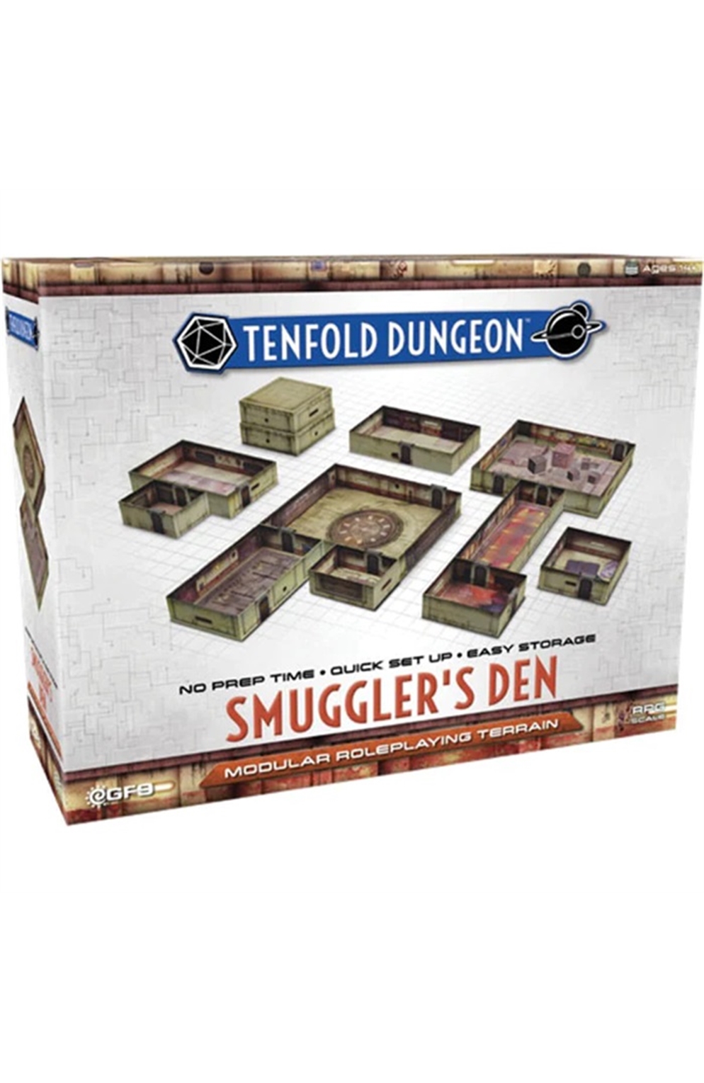 Tenfold Dungeon Terrain Set: Smuggler's Den