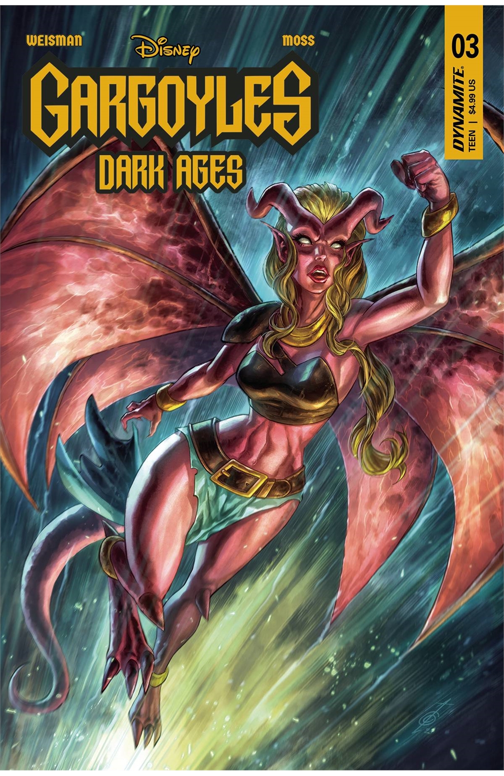 Gargoyles Dark Ages #3 Cover B Quah