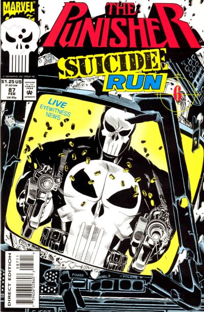 The Punisher #87 [Newsstand]-Fine (5.5 – 7)