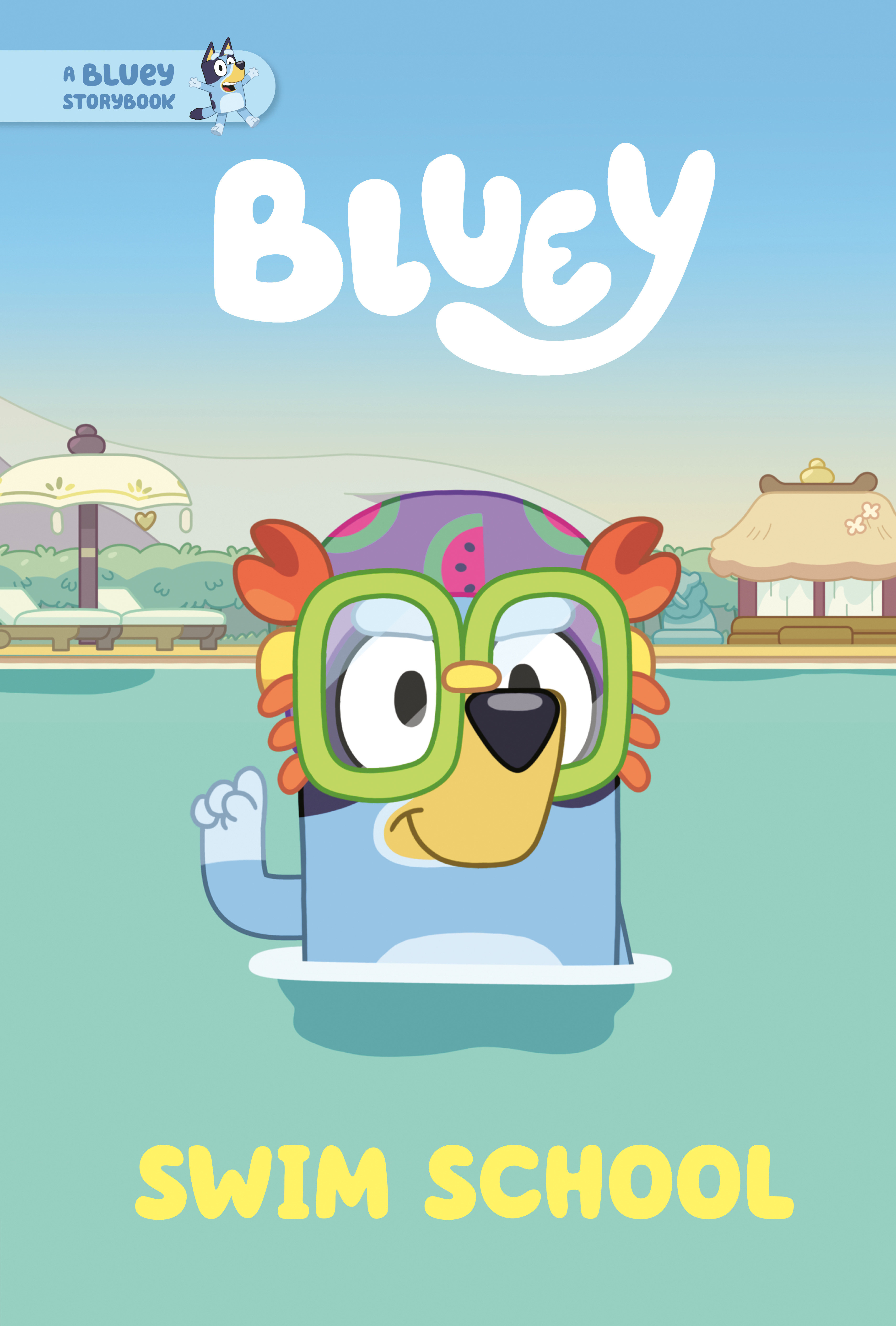 Bluey Hardcover Graphic Novel Volume 1 Bluey Swim School 