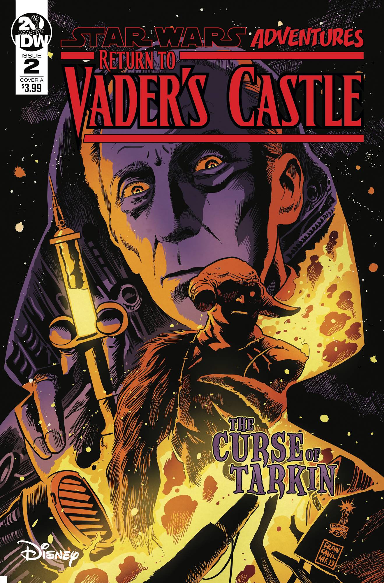 Star Wars Adventures Return To Vaders Castle #2 Cover A Francavilla