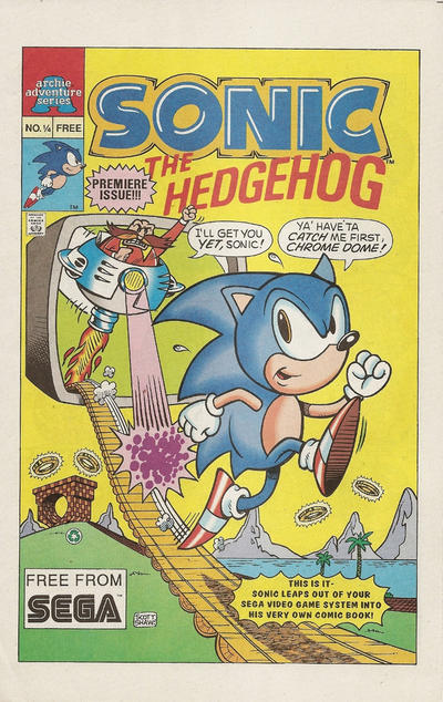 Sonic The Hedgehog #0 1/4 