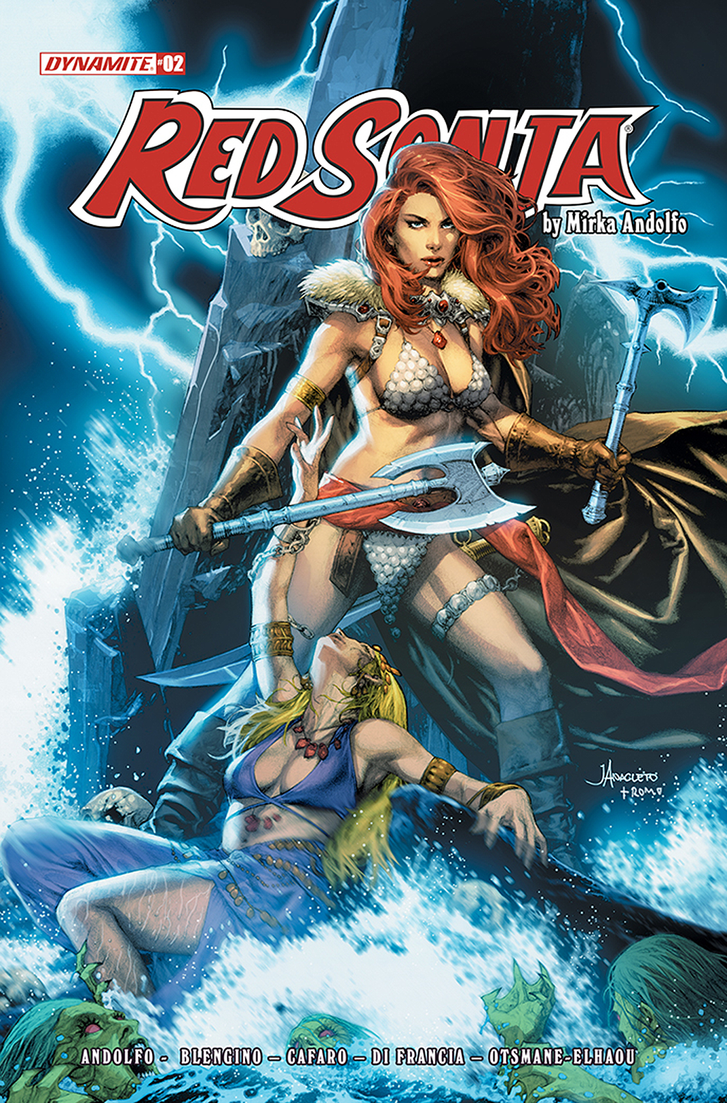 Red Sonja #2 Cover B Anacleto (2021)