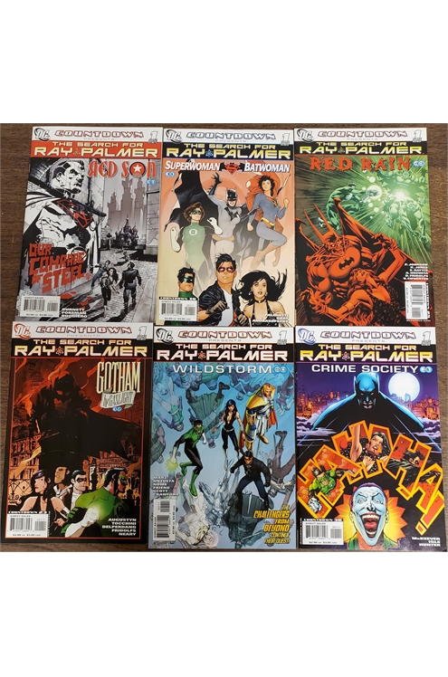 Countdown Presents Search For Ray Palmer #1-6 (DC 2007) Set