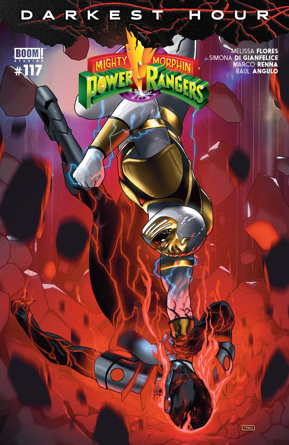 Mighty Morphin Power Rangers #117 Cover A Clarke