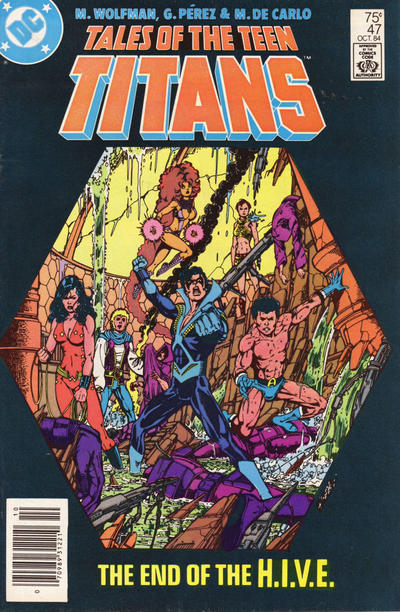 Tales of The Teen Titans #47 [Newsstand]-Very Fine