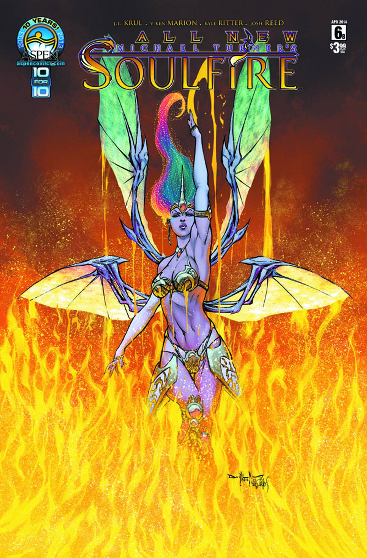 All New Soulfire #6 Direct Market Cover B