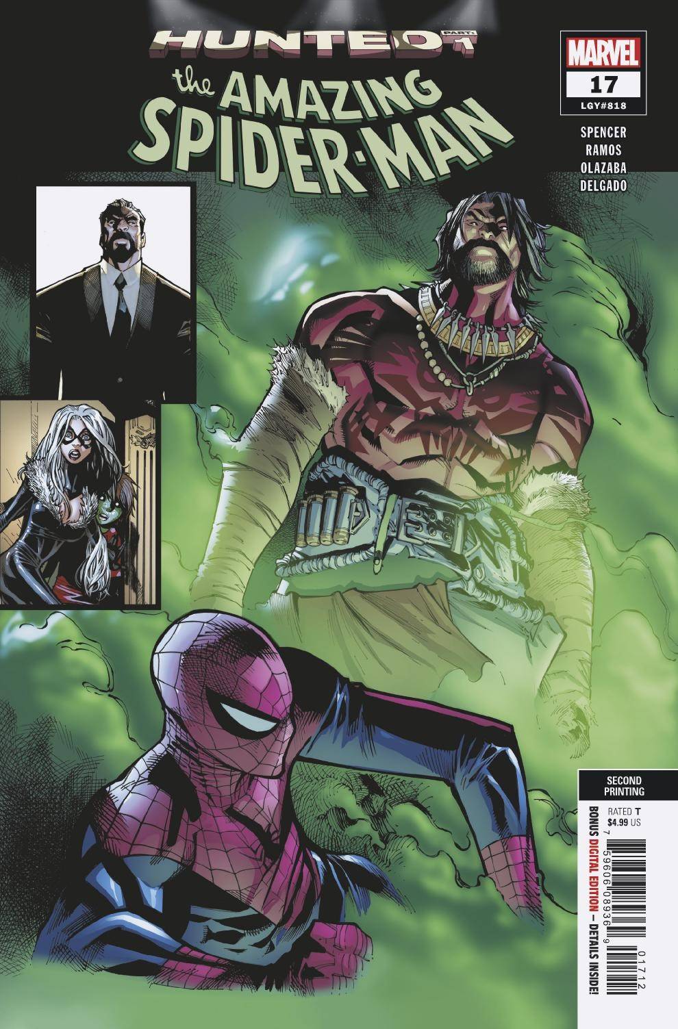 Amazing Spider-Man #17 2nd Printing Ramos Variant (2018)