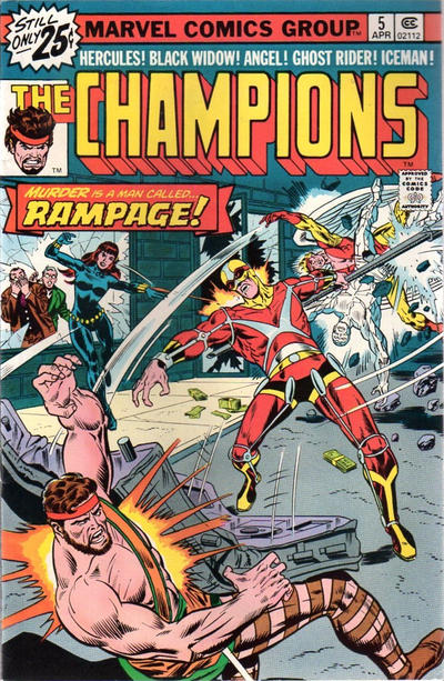 The Champions #5 [25¢]-Very Fine (7.5 – 9)