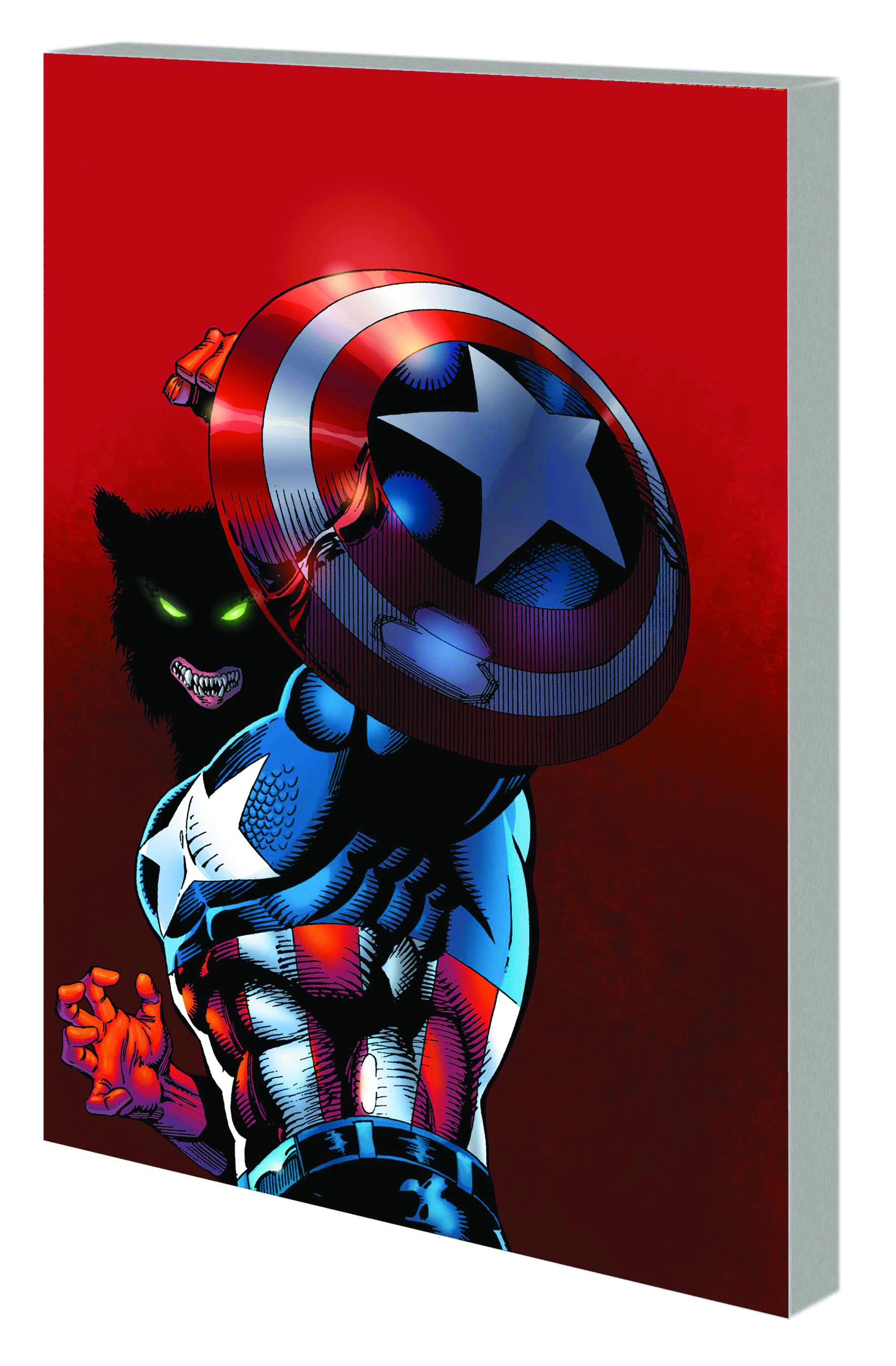 Captain America Man & Wolf Graphic Novel