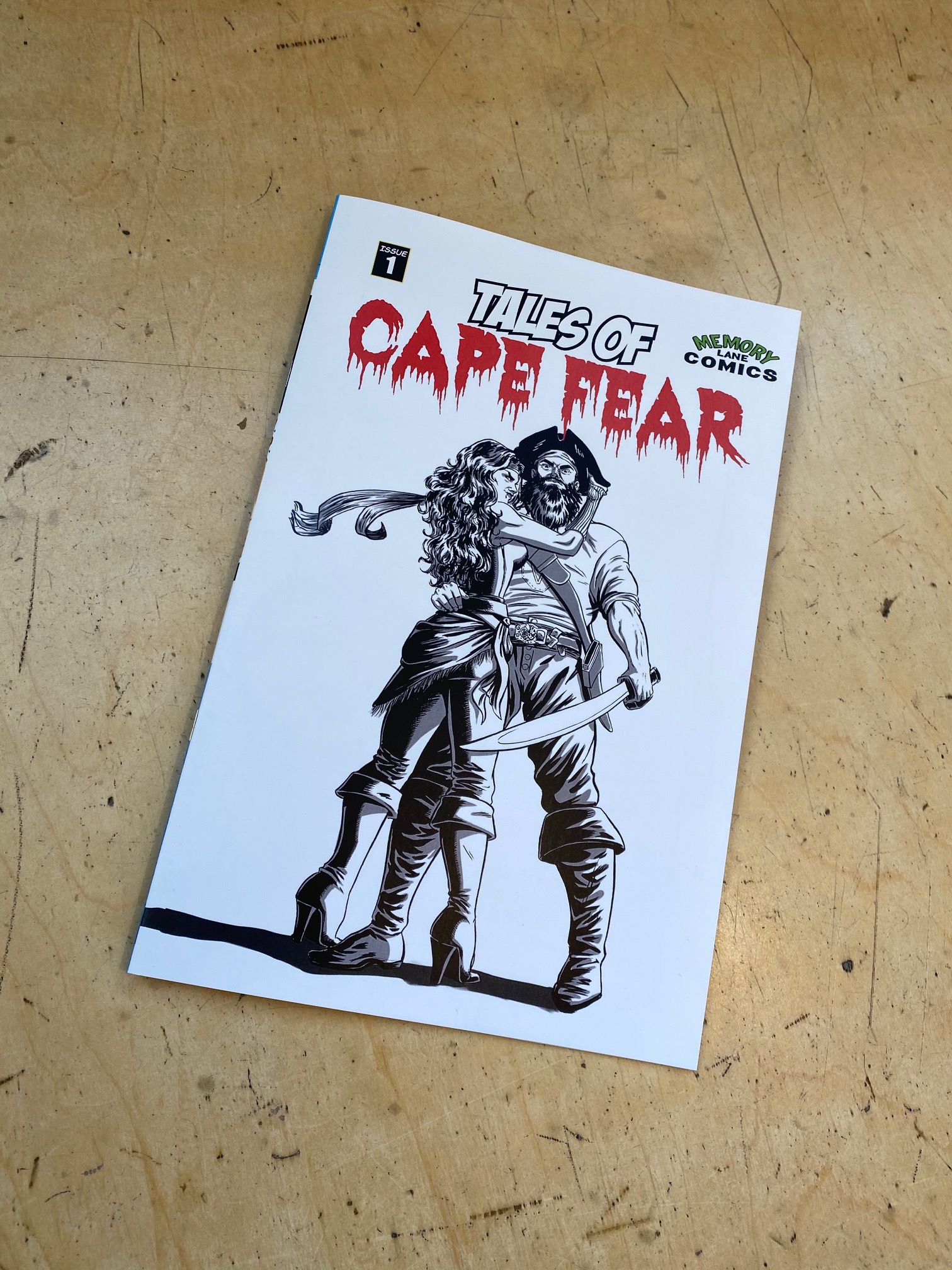 Tales of Cape Fear #1 Cover B B&W