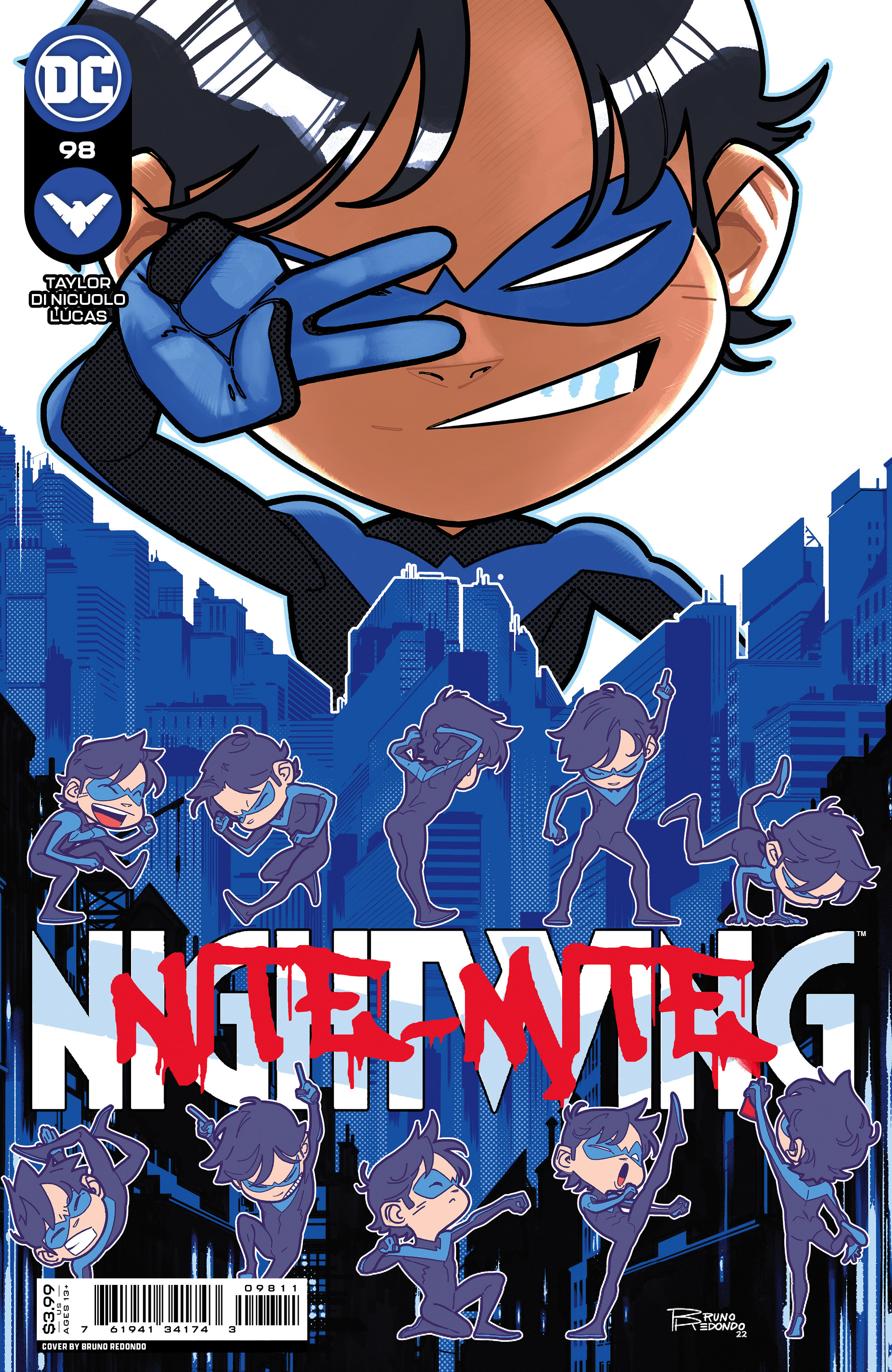 Nightwing #98 Cover A Bruno Redondo (2016)