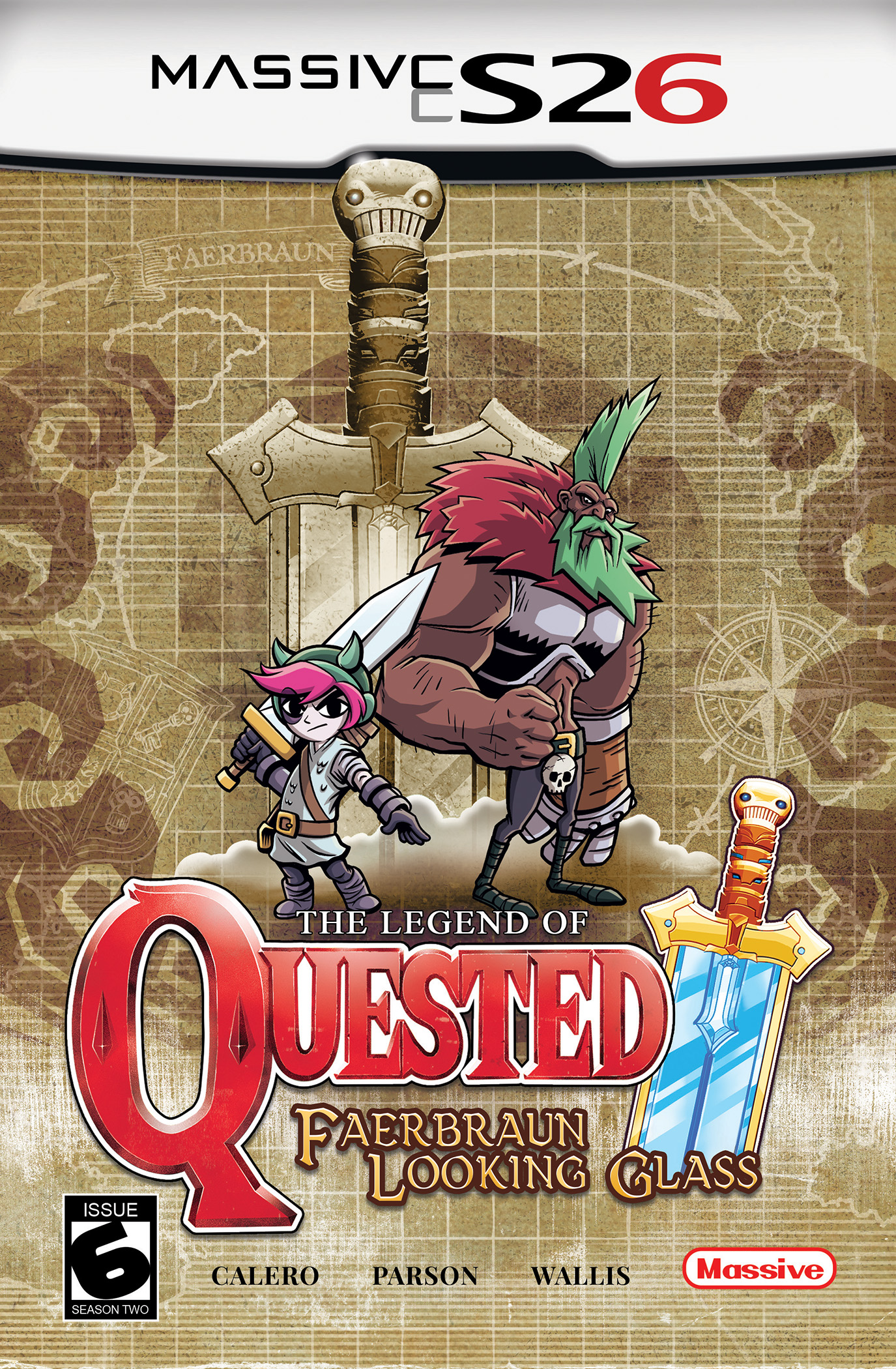 Quested Season 2 #6 Cover C Richardson Video Game Homage