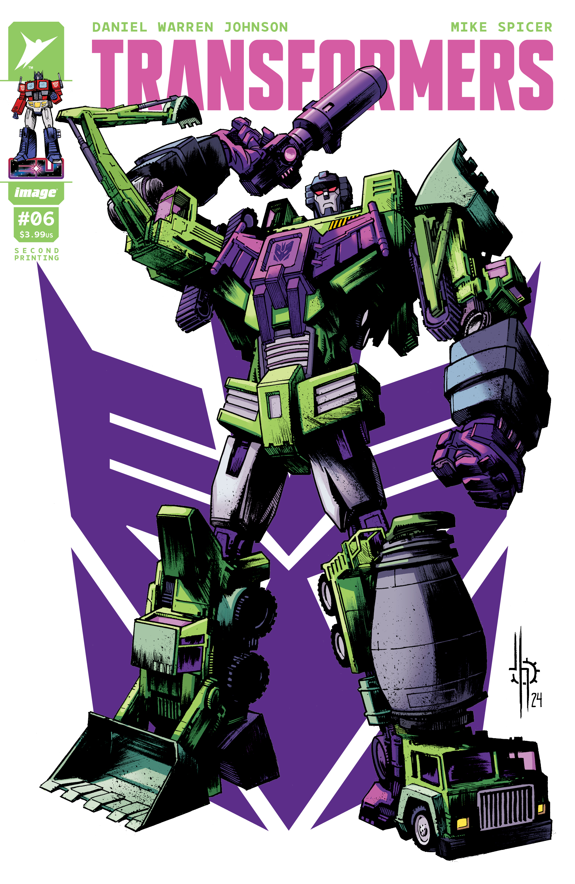 Transformers #6 Second Printing Cover A Jason Howard