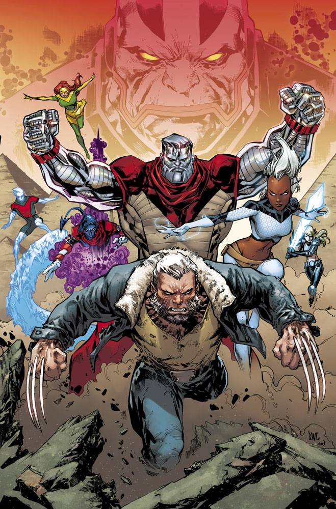 Extraordinary X-Men #8 (Lashley Connecting Variant A) (2015)